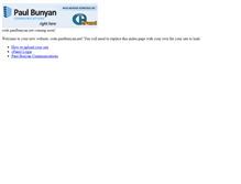 Tablet Screenshot of code.paulbunyan.net